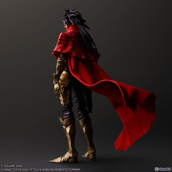 精巧な造形と豊かなギミックを実現した「PLAY ARTS真」シリーズ第一弾として「FFVII リバース」よりヴィンセント・ヴァレンタインが登場!の画像