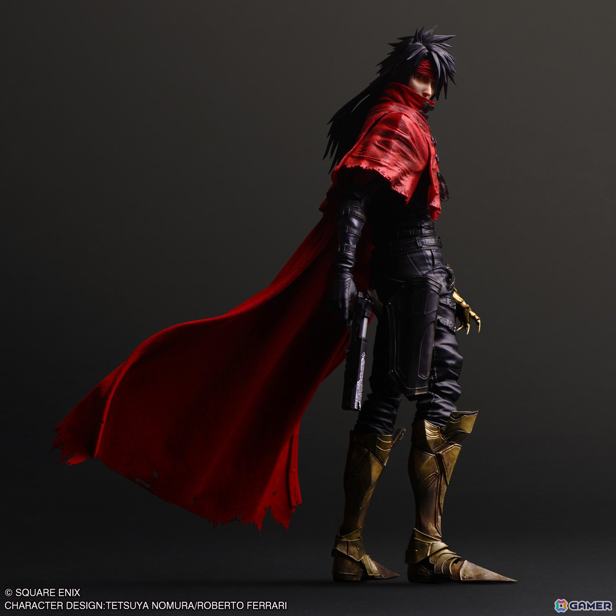 精巧な造形と豊かなギミックを実現した「PLAY ARTS真」シリーズ第一弾として「FFVII リバース」よりヴィンセント・ヴァレンタインが登場！の画像6