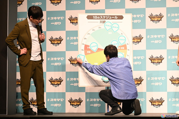 「モンスターハンターNow」の新CM「スキマで一狩り」発表会をレポート！白石麻衣さん、井上聡さんらがシーズン4で登場するティガレックスに挑むの画像9