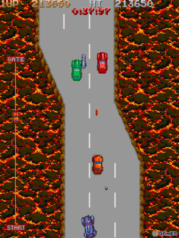 さまざまなガジェットを備えた愛車に乗って追手から逃げ切るカーアクション「アーケードアーカイブス シティボンバー」が12月5日に配信！の画像