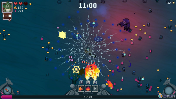 サバイバーライクゲーム「黒竜魔導士」が本日リリース――老練な魔導士となって飛竜と共に悪魔軍団の魂を刈り取れの画像5