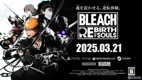 「BLEACH Rebirth of Souls」の発売日が2025年3月21日に決定！MIYAVIさんの書き下ろし楽曲「Die For Love」を使用した映像も公開の画像2
