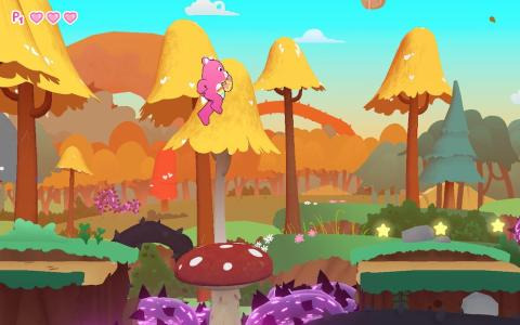 「ケアベア」のアクションゲーム「ケアベア トゥ・ザ・レスキュー」Switchパッケージ版が発売！パッケージ版限定で2種類のステッカーが同梱