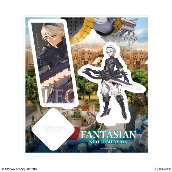 「FANTASIAN Neo Dimension」レオアたちが描かれたアクリルスタンドやTシャツが2025年3月29日に発売！の画像1