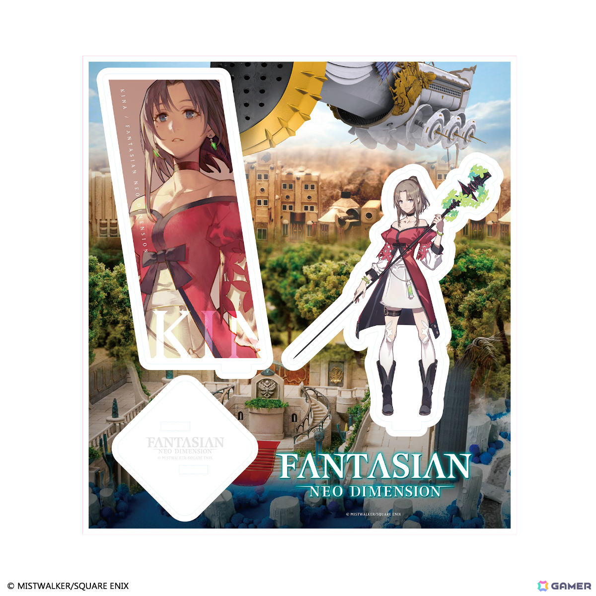 FANTASIAN Neo Dimension」レオアたちが描かれたアクリル