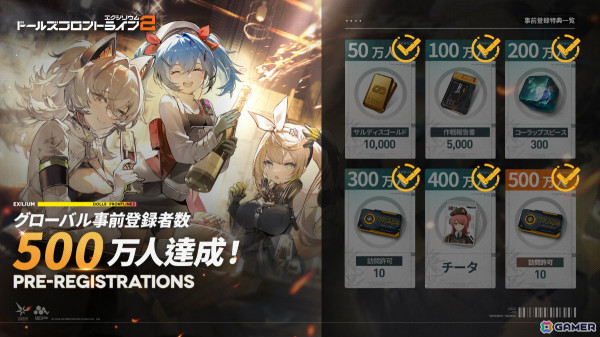 3DタクティカルRPG「ドールズフロントライン2：エクシリウム」の正式サービスが開始！前作の10年後を舞台に賞金稼ぎとしての新たな旅が始まるの画像3