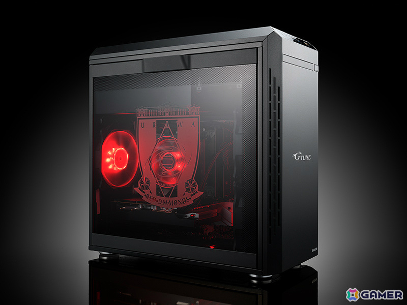 マウスコンピューター、浦和レッズオフィシャルゲーミングPC「G-Tune DG-A7A60-URDS」の販売を開始の画像2