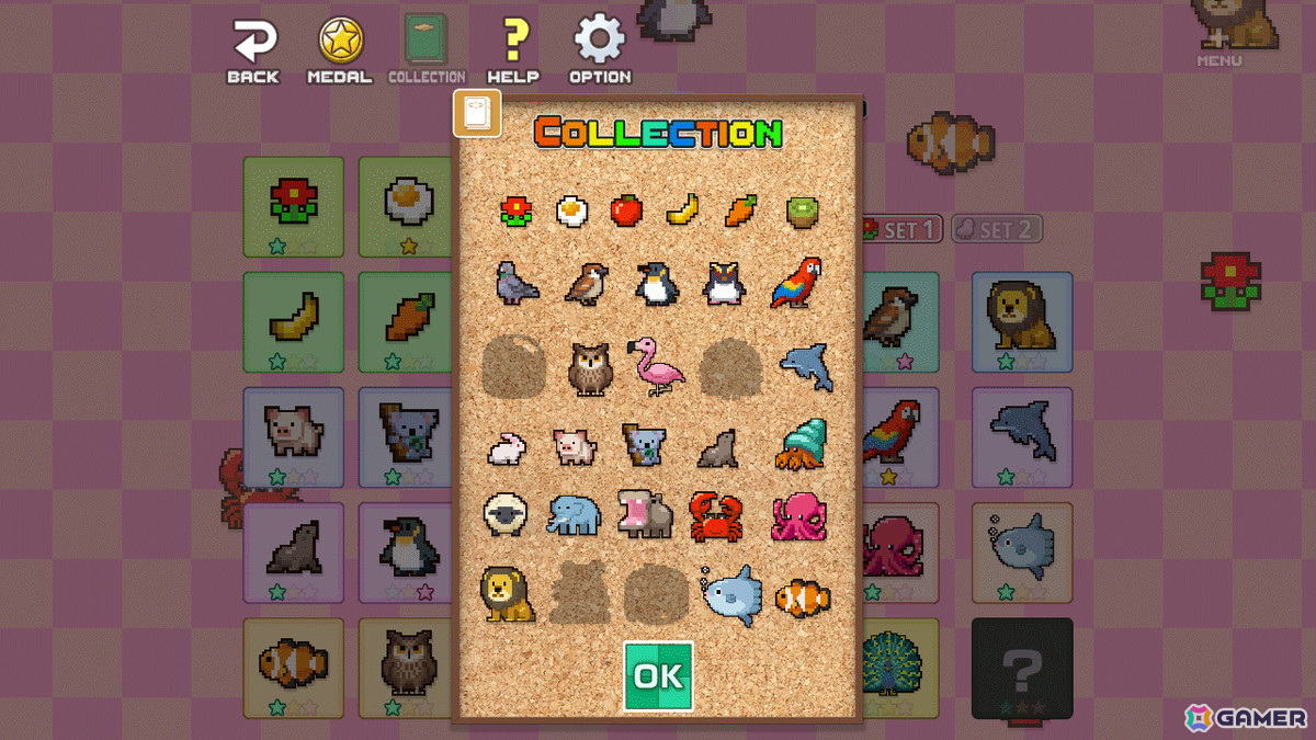 ドット絵を組み立てるパズルゲーム「ドットピースパズル」のSwitch版が12月12日に配信！290通り以上の遊び方を収録の画像11