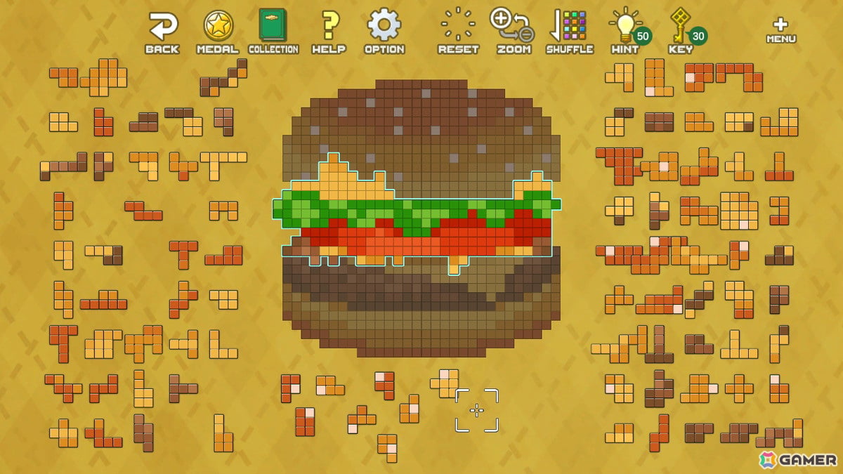 ドット絵を組み立てるパズルゲーム「ドットピースパズル」のSwitch版が12月12日に配信！290通り以上の遊び方を収録の画像2