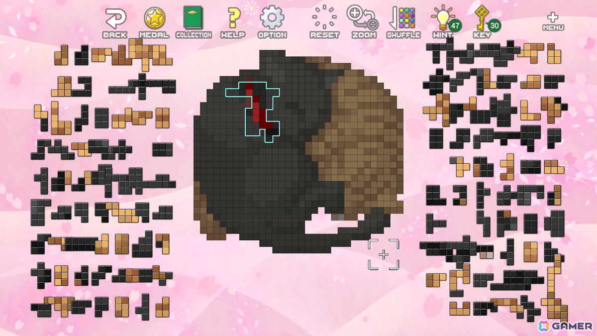 ドット絵を組み立てるパズルゲーム「ドットピースパズル」のSwitch版が12月12日に配信！290通り以上の遊び方を収録の画像9