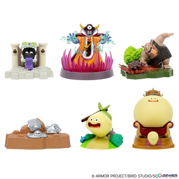 「ドラゴンクエスト」立体モンスター図鑑フィギュアの“大魔王ゾーマ登場編”が発売！大魔王ゾーマやはぐれメタル、ミミックが立体化の画像1