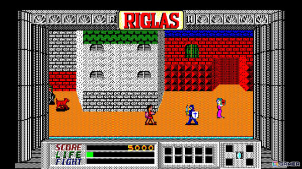 「EGGコンソール リグラス 魂の回帰 PC-8801」が配信!オズボーン族の少年メイとなってベルジュナの秘密に挑むサイドビューRPGの画像