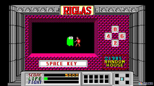 「EGGコンソール リグラス 魂の回帰 PC-8801」が配信!オズボーン族の少年メイとなってベルジュナの秘密に挑むサイドビューRPGの画像