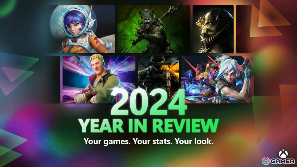 1年間のゲームプレイ記録を振り返れる「Xbox Year in Review」2024年版の提供が開始の画像