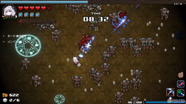 「HEAVEN SEEKER」を題材にしたツインスティック・サバイバーシューティング「ABYSS SEEKER 深淵ノ果テニ何ヲ視ルカ」が配信！の画像3