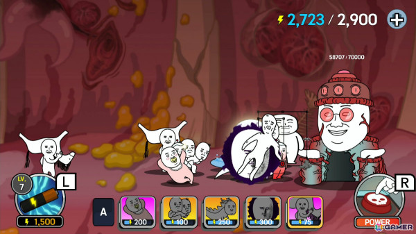 MEMEページ Today's Meme」のキャラクターが活躍する無限ディフェンスゲーム「The