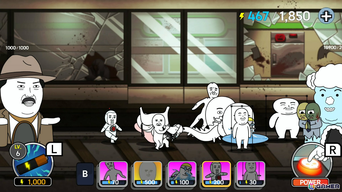 Today's Meme」のキャラクターが活躍する無限ディフェンスゲーム「The