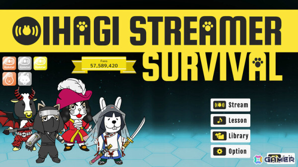 配信者育成オートバトルゲーム「OIHAGI STREAMER SURVIVAL」の新たなリリース日が12月12日に決定!の画像