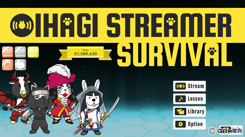 配信者育成オートバトルゲーム「OIHAGI STREAMER SURVIVAL」の新たなリリース日が12月12日に決定！の画像1