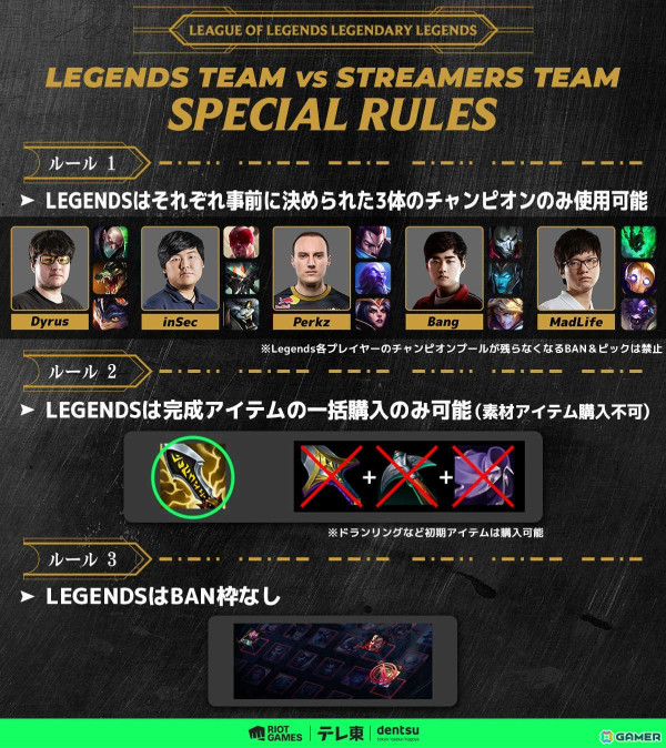 「Riot Games ONE 2024」Legendary Legends ShowmatchにFukuoka SoftBank HAWKS gamingが参戦決定！の画像4