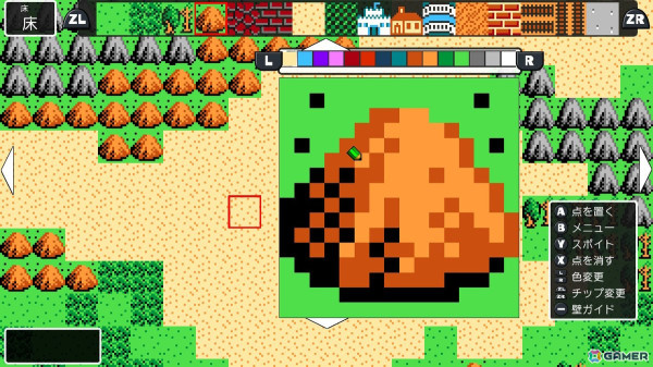 「クラシックダンジョンX3」キャラクターやBGM、街マップを自在に作成できるエディット機能を紹介！通信機能では自作品の共有も可能の画像21