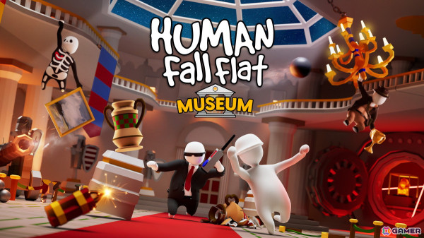 iOS/Android版「ヒューマン フォール フラット」にワークショップ・コンテストで優勝したステージ「ミュージアム」が追加！の画像1