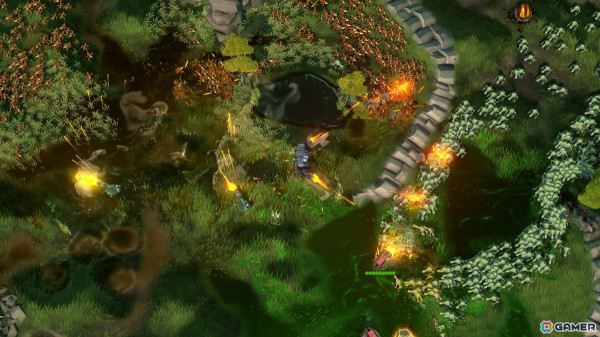 「IDUN - 前線防衛サバイバル」Steam版のリリース日が2025年1月21日に決定！テクノロジーを改良しつつ大群から前線を守るタワーディフェンスの画像