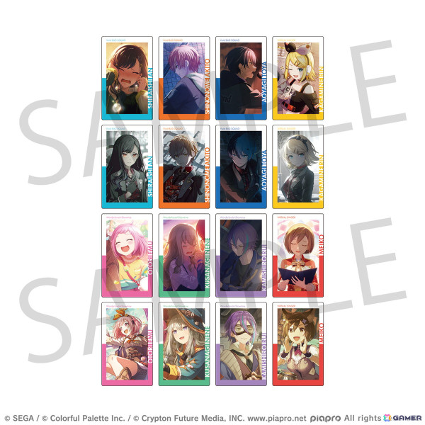 「プロセカ」ePick card seriesとアクリルバナーバッジコレクションがColorful Palette Storeにて予約受付開始！の画像12