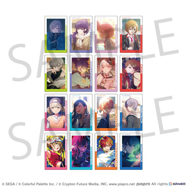 「プロセカ」ePick card seriesとアクリルバナーバッジコレクションがColorful Palette Storeにて予約受付開始！の画像18