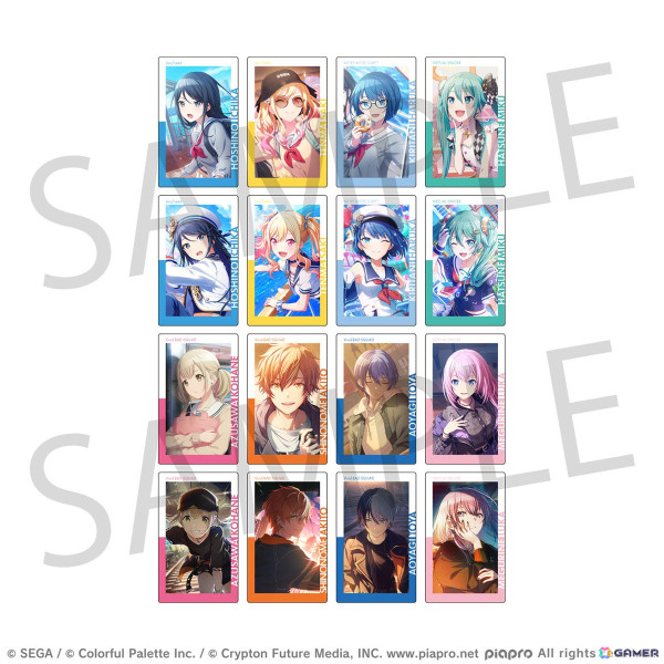 「プロセカ」ePick card seriesとアクリルバナーバッジコレクションがColorful Palette Storeにて予約受付開始！の画像3