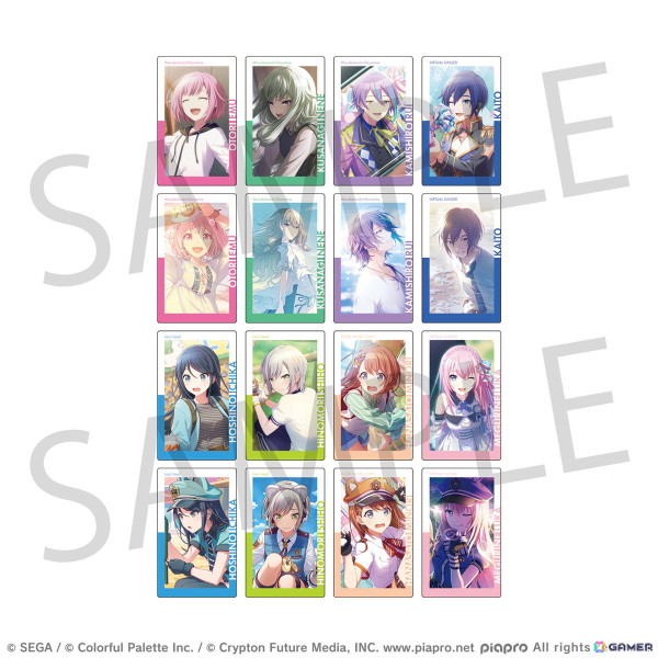「プロセカ」ePick card seriesとアクリルバナーバッジコレクションがColorful Palette Storeにて予約受付開始！の画像6