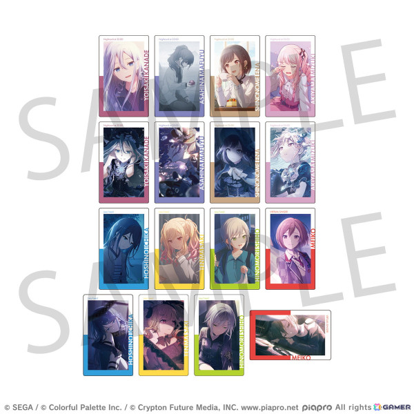 「プロセカ」ePick card seriesとアクリルバナーバッジコレクションがColorful Palette Storeにて予約受付開始！の画像9