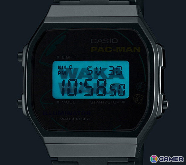 カシオとパックマンのコラボウオッチ4種が12月中旬に発売！至る箇所にパックマンのデザインが施された遊び心にあふれた腕時計の画像8