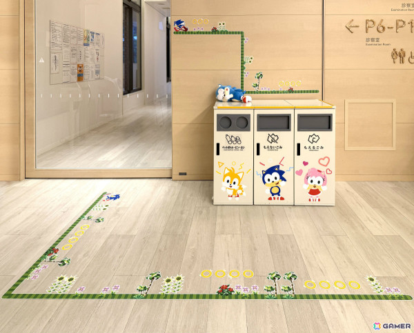 セガと乃村工藝社、ソニックやぷよぷよなどのキャラクター活用による病院内での心地よい空間づくりの取り組み「慈恵医大キッズコンフォートプロジェクト」に参画の画像3
