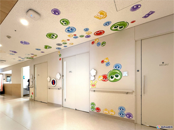 セガと乃村工藝社、ソニックやぷよぷよなどのキャラクター活用による病院内での心地よい空間づくりの取り組み「慈恵医大キッズコンフォートプロジェクト」に参画の画像6