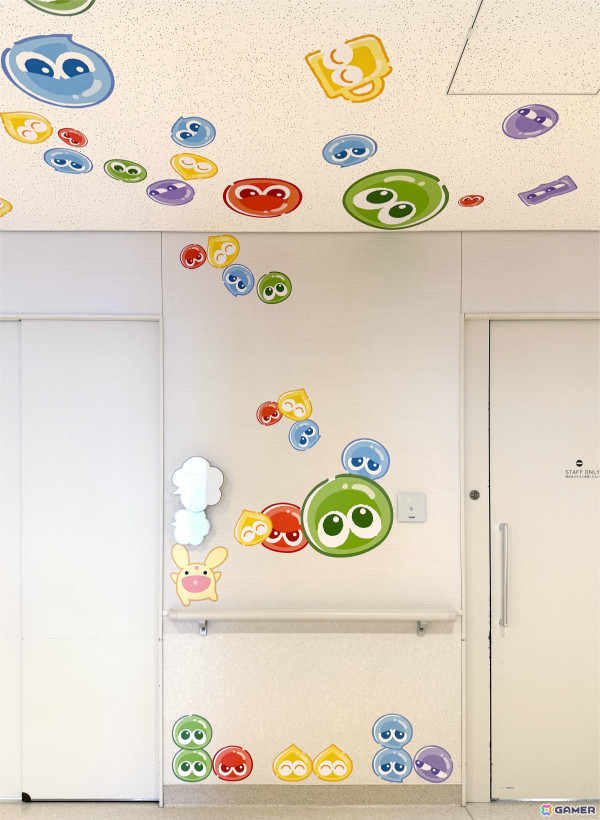 セガと乃村工藝社、ソニックやぷよぷよなどのキャラクター活用による病院内での心地よい空間づくりの取り組み「慈恵医大キッズコンフォートプロジェクト」に参画の画像7