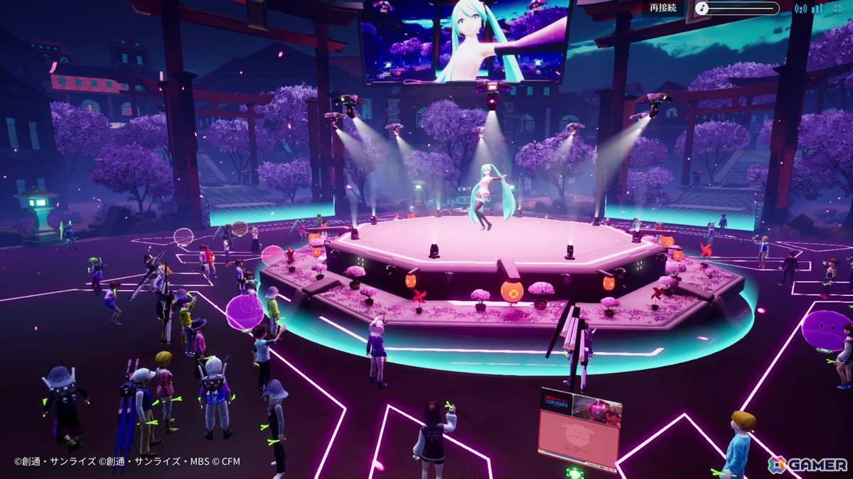 「ガンダムメタバース 第3回期間限定オープン」が開催！初音ミクとのコラボライブでは「千本桜」「翔べ！ガンダム」などを披露の画像3