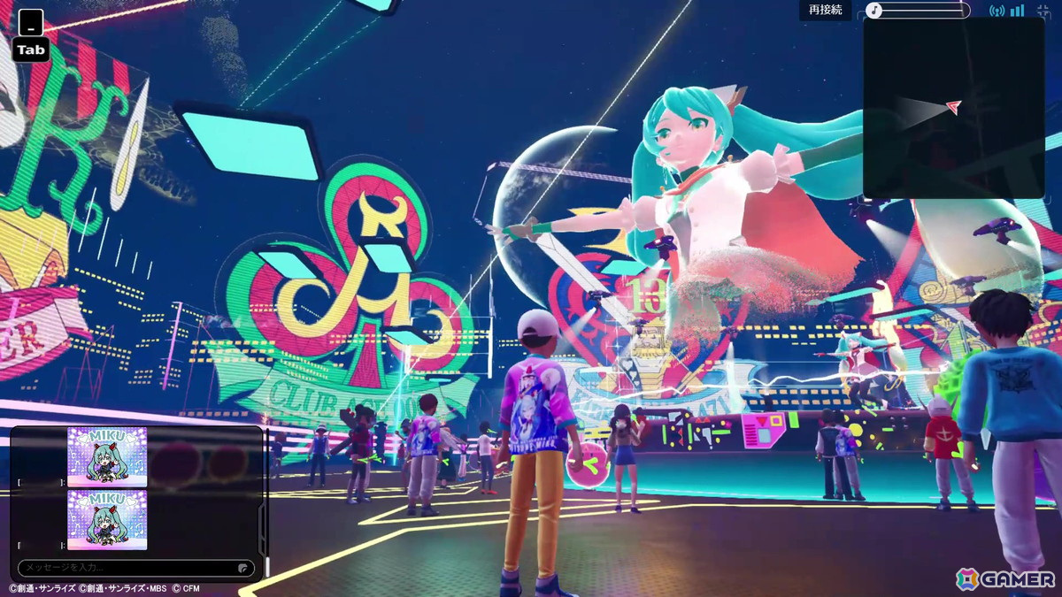 「ガンダムメタバース 第3回期間限定オープン」が開催！初音ミクとのコラボライブでは「千本桜」「翔べ！ガンダム」などを披露の画像4