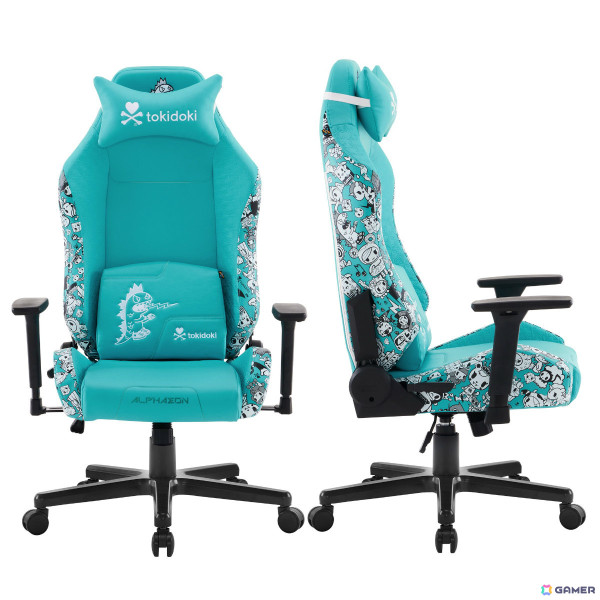 アスク、Tesoro製ゲーミングチェア「Aston Martin F1」シリーズとAlphaeon製ゲーミングチェア「tokidoki Kaiju/ZX2」シリーズを12月20日に発売の画像64