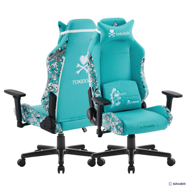 アスク、Tesoro製ゲーミングチェア「Aston Martin F1」シリーズとAlphaeon製ゲーミングチェア「tokidoki Kaiju/ZX2」シリーズを12月20日に発売の画像65