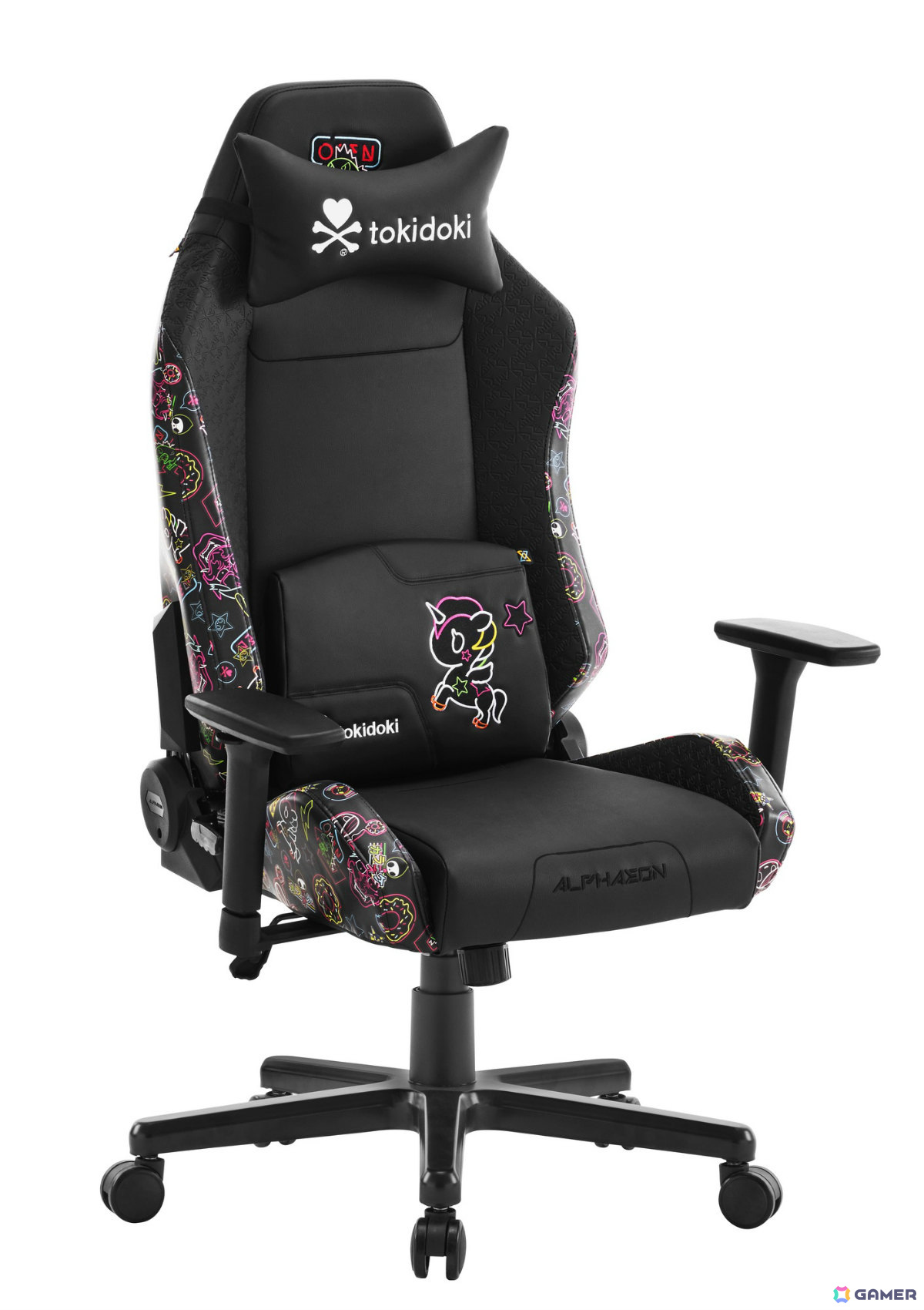 アスク、Tesoro製ゲーミングチェア「Aston Martin F1」シリーズとAlphaeon製ゲーミングチェア「tokidoki Kaiju/ZX2」シリーズを12月20日に発売の画像27