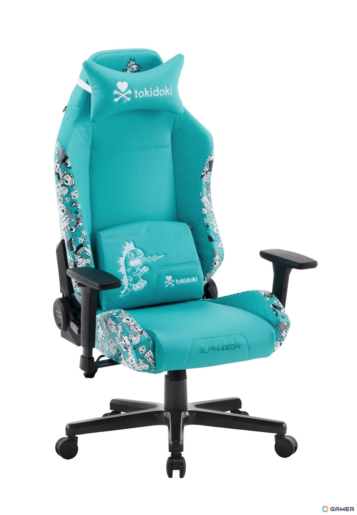 アスク、Tesoro製ゲーミングチェア「Aston Martin F1」シリーズとAlphaeon製ゲーミングチェア「tokidoki Kaiju/ZX2」シリーズを12月20日に発売の画像54
