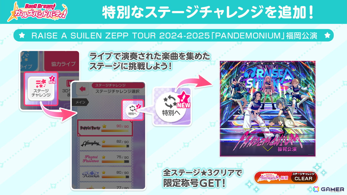 RAISE A SUILEN ZEPP TOUR 2024-2025「PANDEMONIUM」福岡公演が開催!新曲「WELCOME TO PANDEMONIUM」を初披露の画像