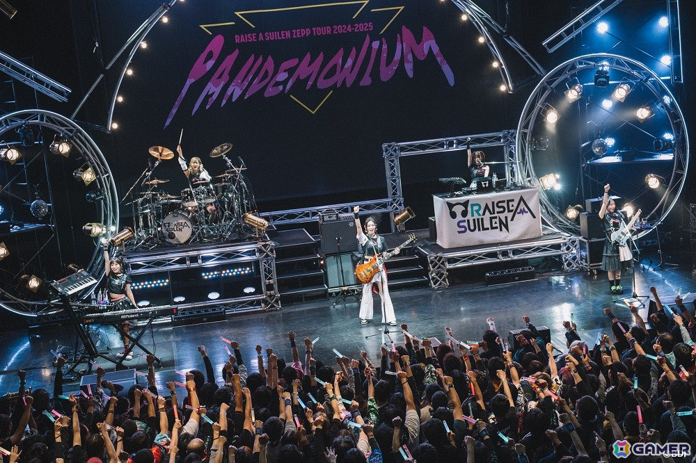 RAISE A SUILEN ZEPP TOUR 2024-2025「PANDEMONIUM」福岡公演が開催!新曲「WELCOME TO PANDEMONIUM」を初披露の画像