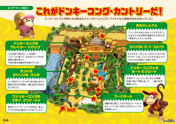 USJの「スーパー・ニンテンドー・ワールド」で12月11日にオープンする新エリア「ドンキーコング・カントリー」を満喫するための公式ガイドが公開!の画像