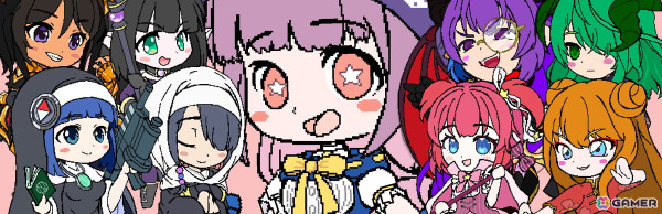Vtuberの魔法少女こはくさんが開発した横スクロールアクション「まじかるまじっくワールド」がSteamで12月11日に配信！メインキャラクターは全員現役Vtuberの画像12