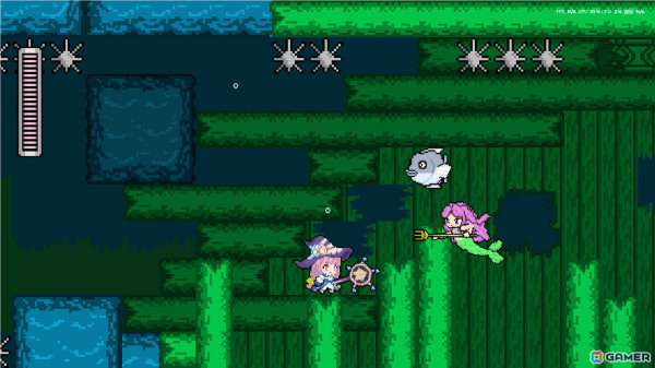 Vtuberの魔法少女こはくさんが開発した横スクロールアクション「まじかるまじっくワールド」がSteamで12月11日に配信！メインキャラクターは全員現役Vtuberの画像3
