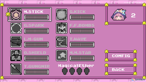 Vtuberの魔法少女こはくさんが開発した横スクロールアクション「まじかるまじっくワールド」がSteamで12月11日に配信！メインキャラクターは全員現役Vtuberの画像9