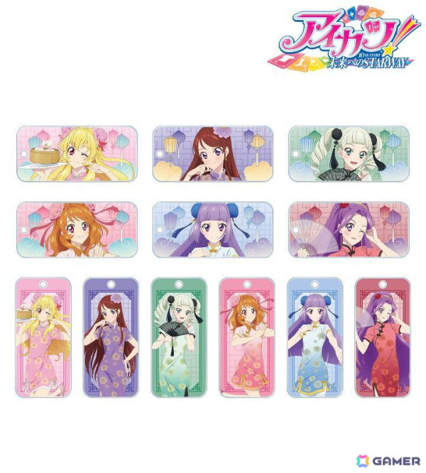 「アイカツ！ 10th STORY～未来へのSTARWAY～」チャイナドレス姿の描き下ろしイラストを使用したグッズがAMNIBUSにて受注受付中！の画像2