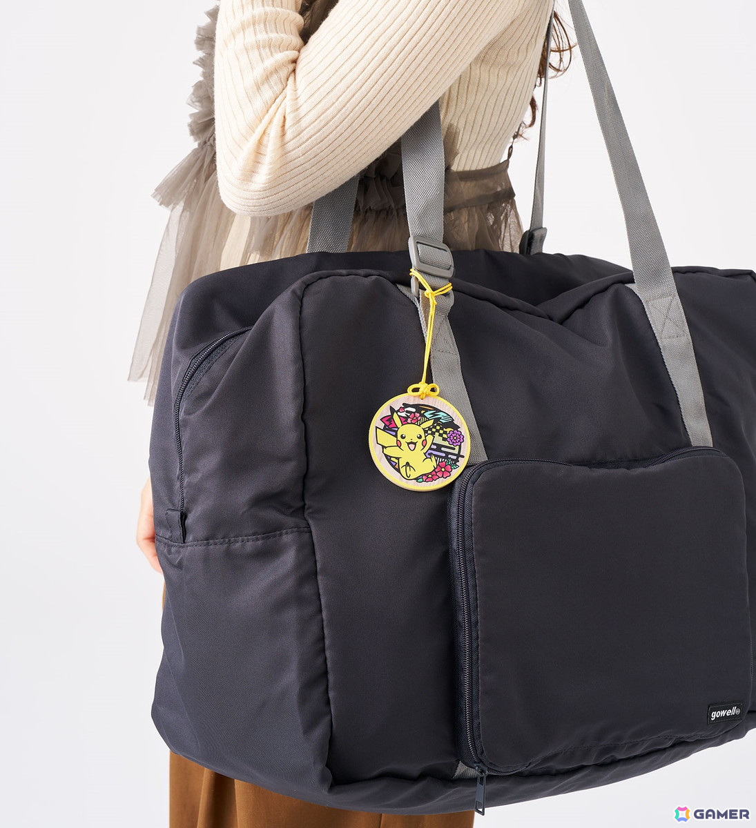 バッグに付ければ、目印となり自分の荷物がすぐに見つかります。